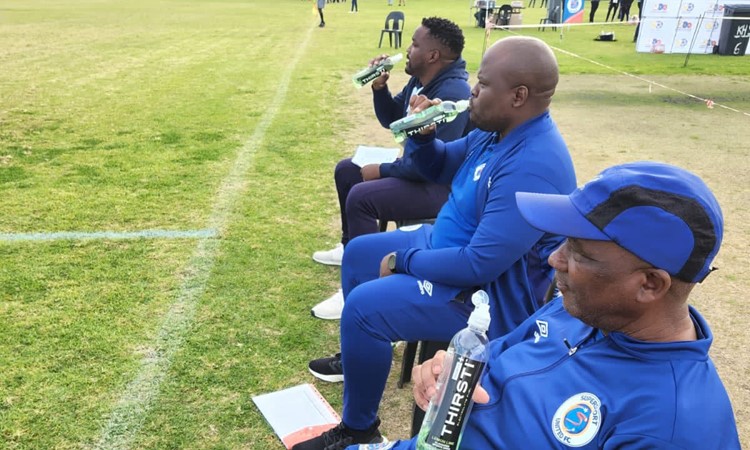 Matsatsantsa coaches identify players at the Talent Search