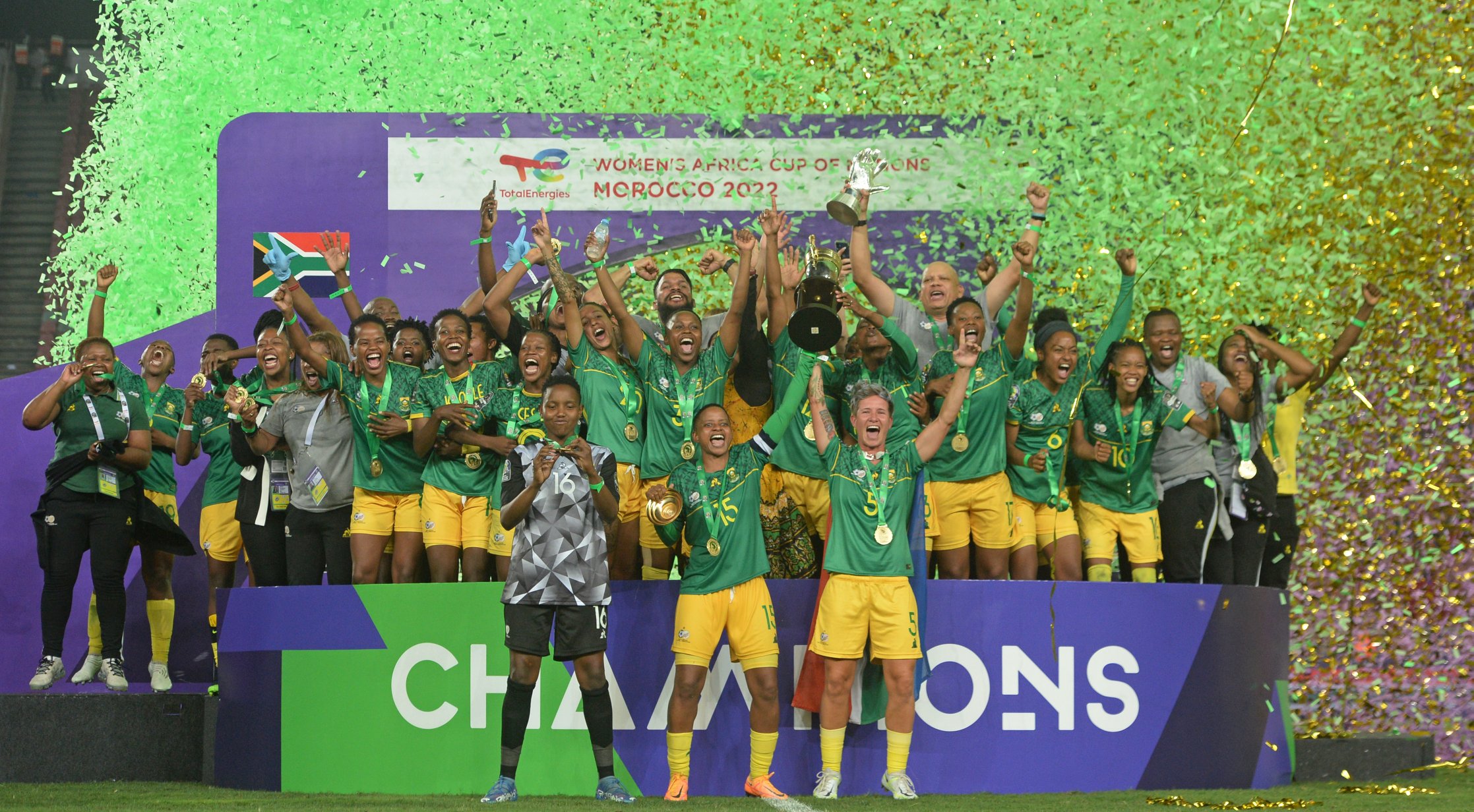 Banyana Win Maiden WAFCON Title - SuperSport United Football Club