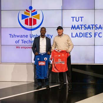 Matsatsantsa and TUT Ladies' Team Launch at Multichoice