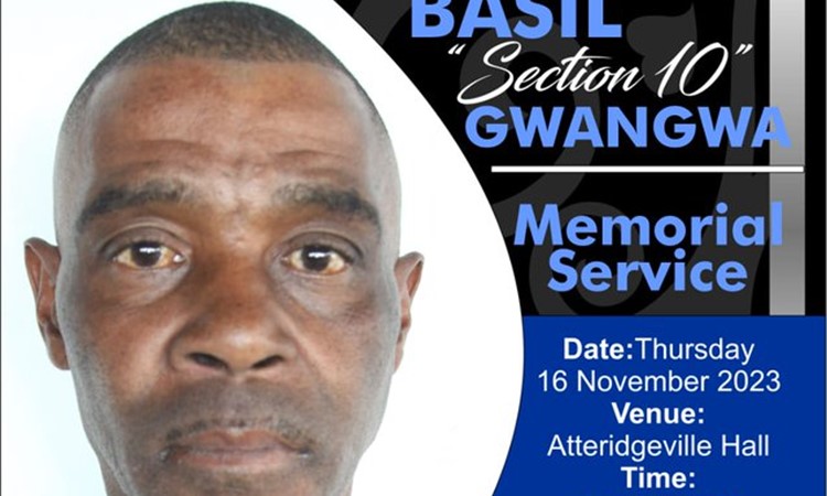 SSU send condolences to the Gwangwa family