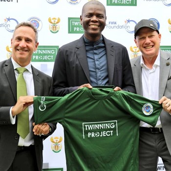 SSU, Department of Correctional Services  and  FIFA Foundation launch First Twinning Project in Africa